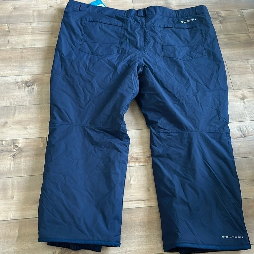 NWT Columbia Men's Big Navy Bugaboo IV Insulated Ski Pants Size 6X Regular